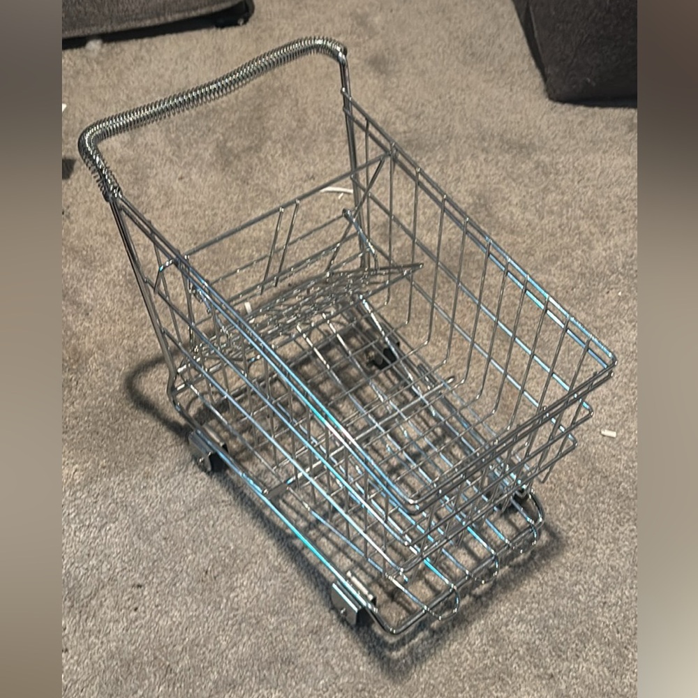 American Girl doll shopping cart